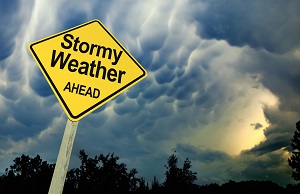 stormy weather ahead